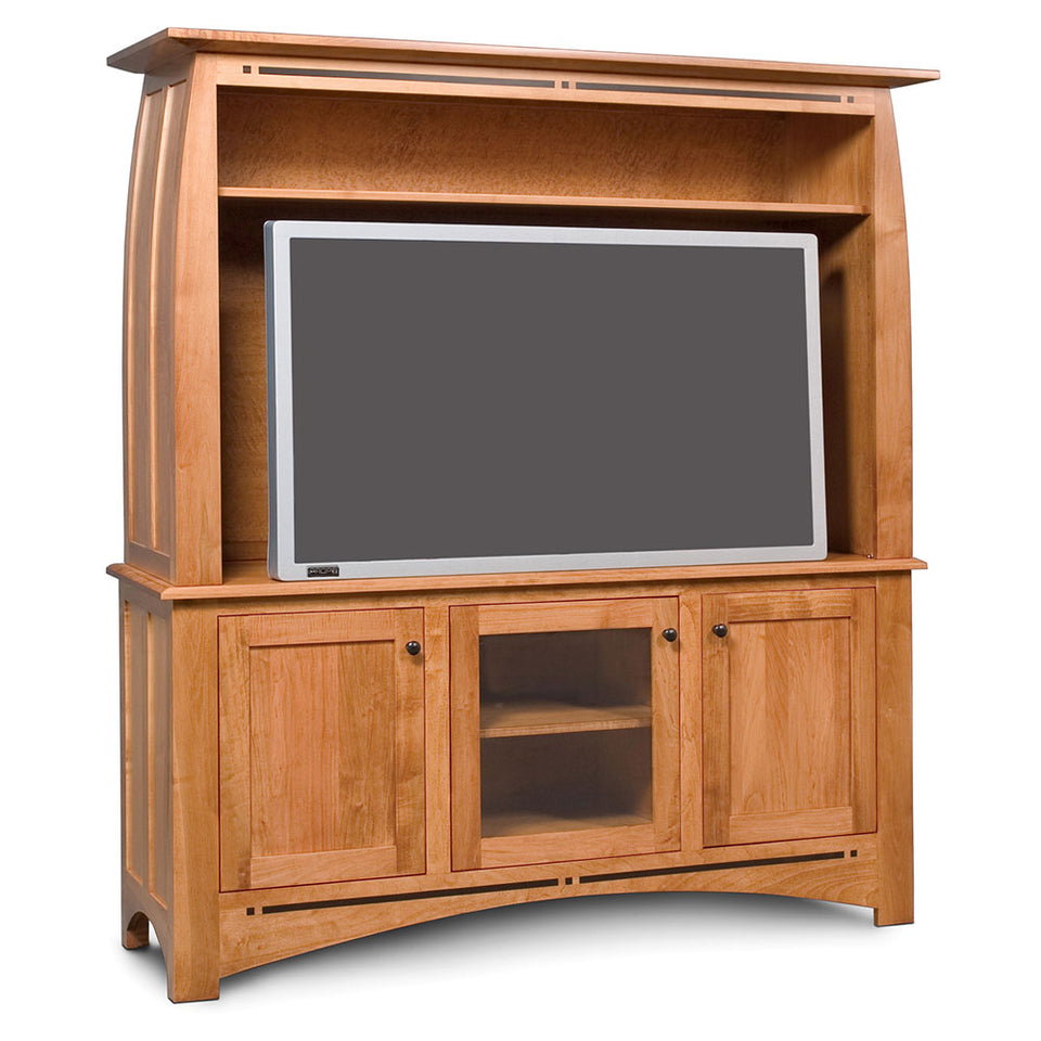 Simply Amish ECA760EC Aspen 2-Piece Widescreen Center with Inlay