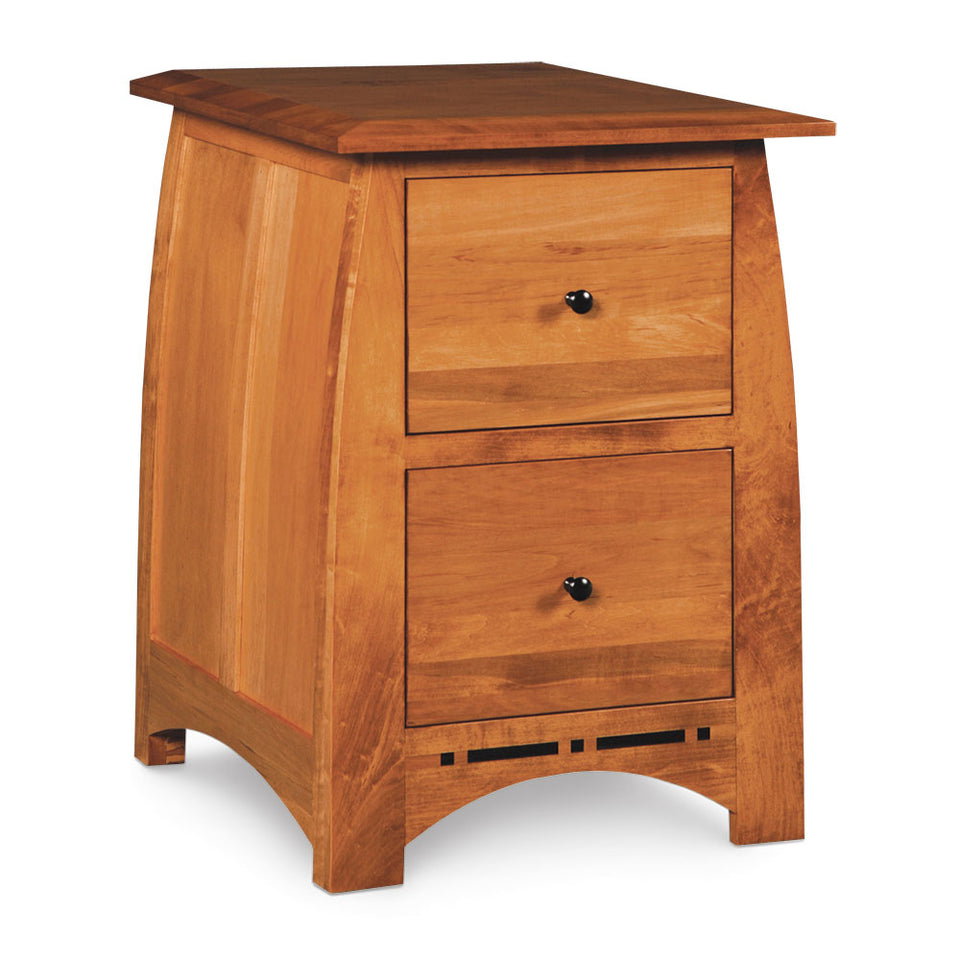 Simply Amish ECAFC2D Aspen 2 – Drawer File Cabinet with Inlay