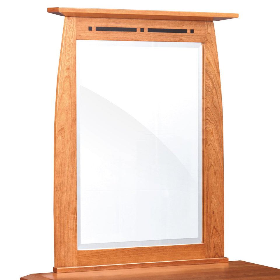 Simply Amish ECAM100 Aspen Dresser Mirror with Inlay