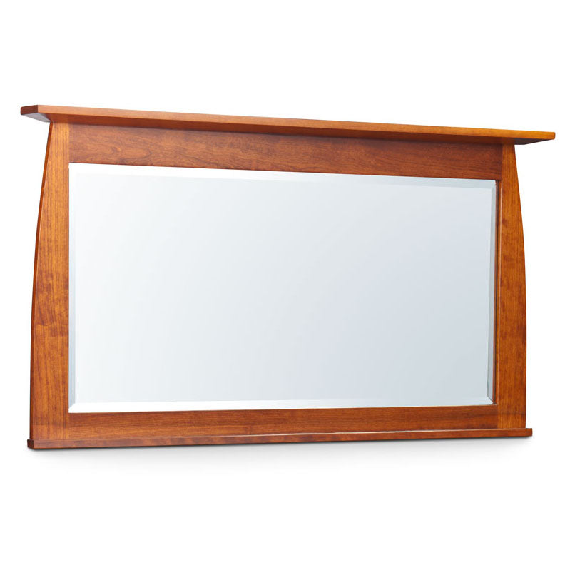 Simply Amish ECAM150 Aspen Bureau Mirror with Inlay, Medium