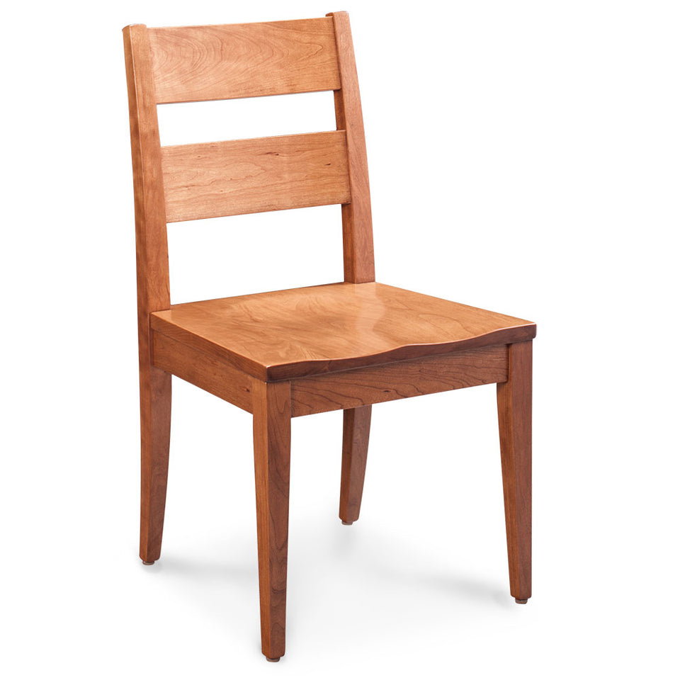 Simply Amish ECCDI-02A-L Cadira Side Chair w/ Leather Cushion Seat