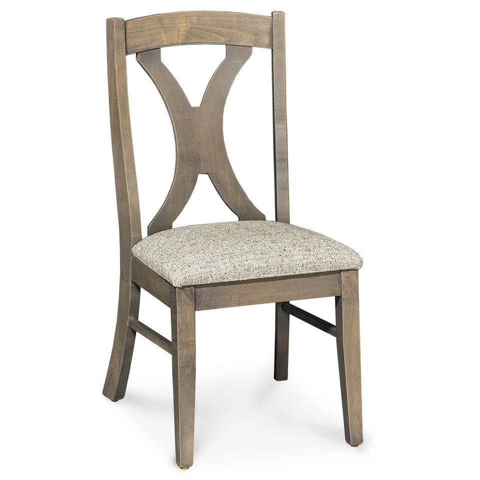 Simply Amish ECHAP-02A-W Hampton Side Chair w/ Wood Seat