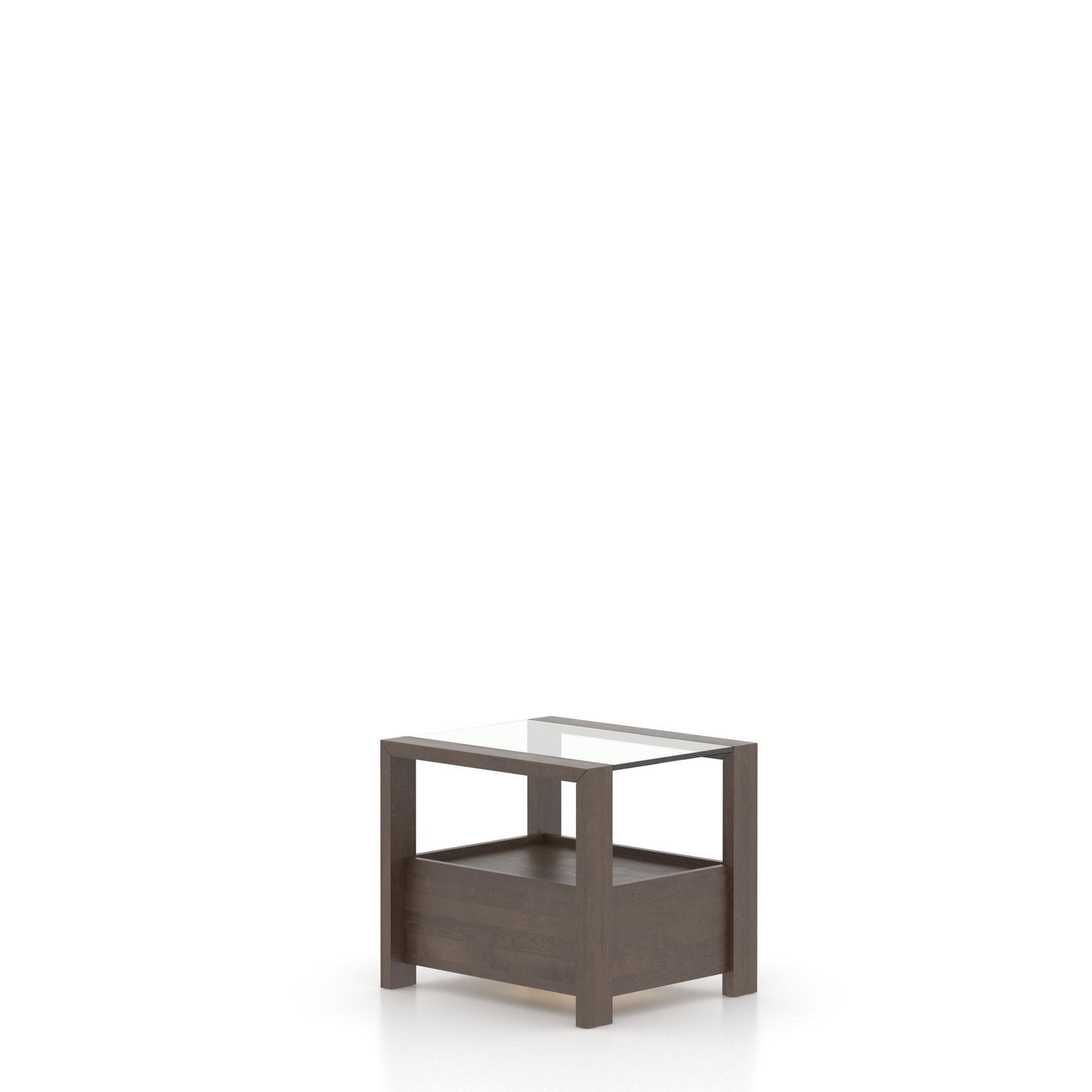 Canadel Living Room ERE02421CL29MTONF Rectangular End Table