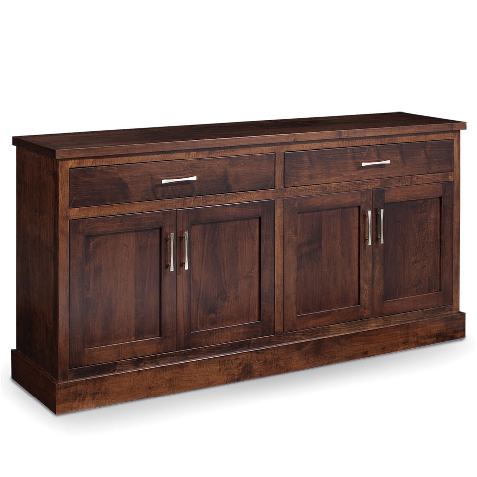 Simply Amish ESCRA-G16D Crawford Buffet – Features one adjustable shelf on each side. 72″w