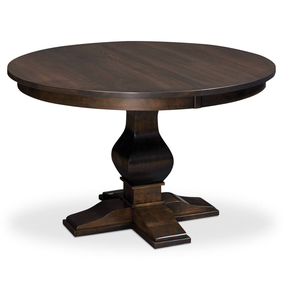 Simply Amish ETCRA-F06D34-S Crawford Single Pedestal Table