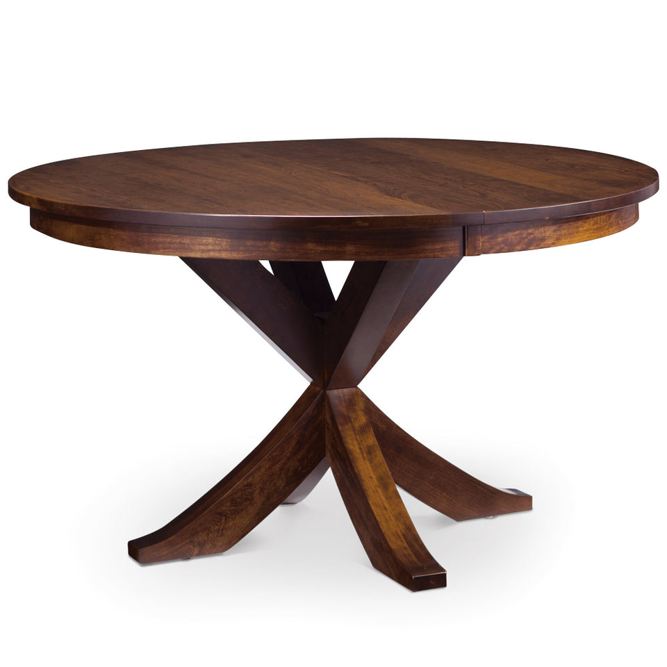 Simply Amish ETPAR-E06D32-A Parkdale Single Pedestal Table w/ Solid Top Simply Amish ETPAR-E06D32-A Parkdale Single Pedestal Table w/ Solid Top
