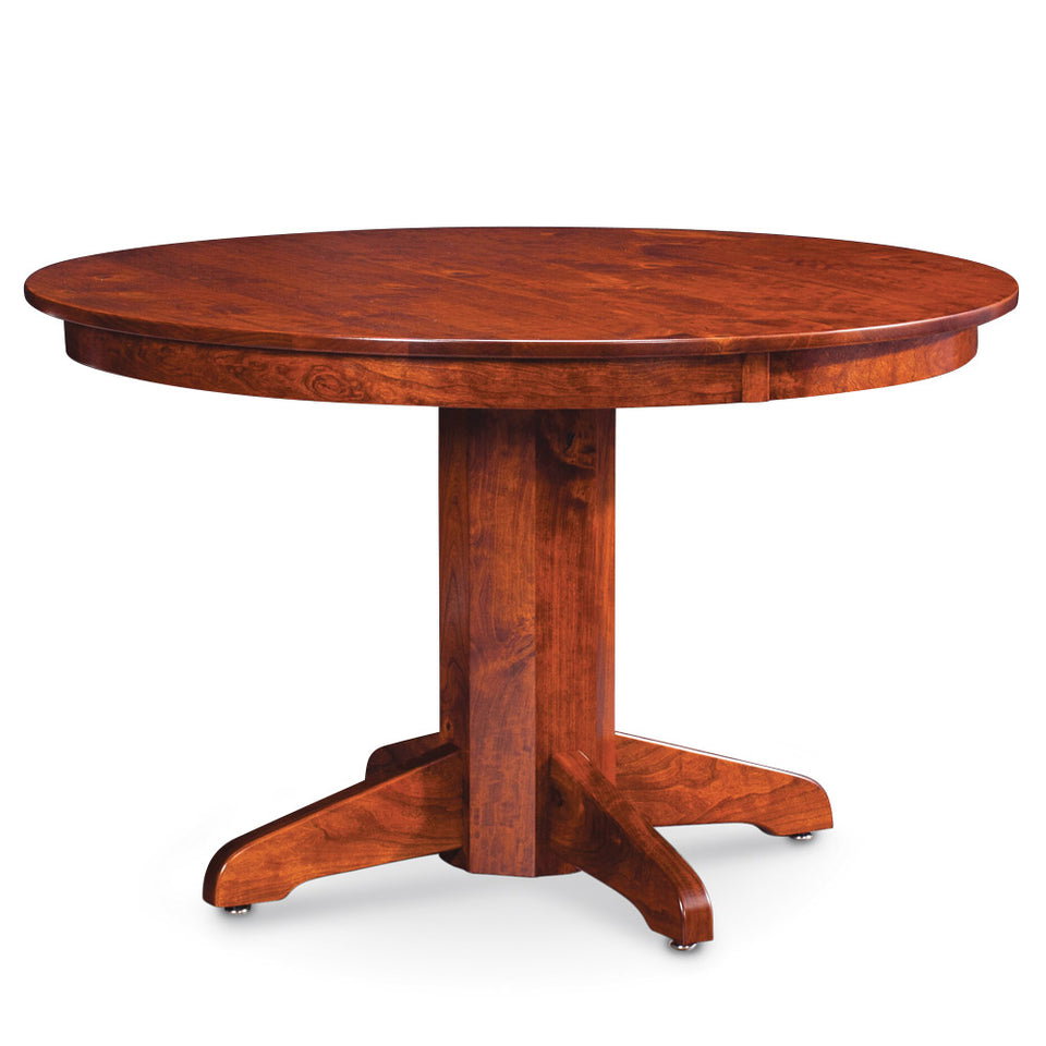 Simply Amish ETSHS-F06D04-L Shenandoah Single Pedestal Table