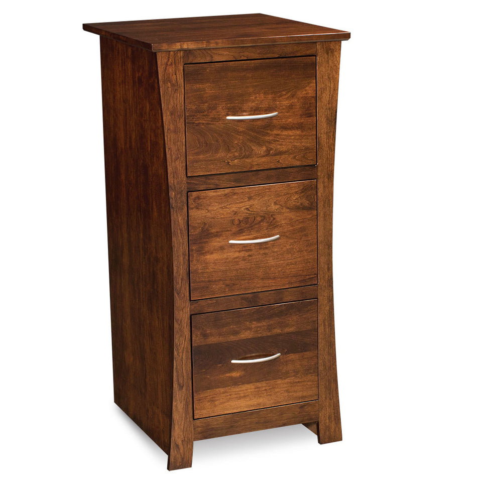 Simply Amish WFGAR-01B Garrett File Cabinet with 2 Drawers