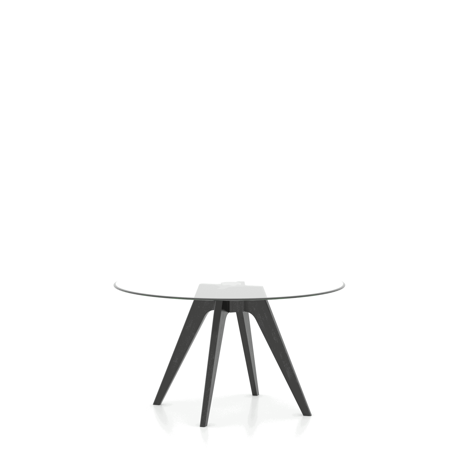 Canadel Casual Dining GRN05454CL05MDQNF Round Glass Table