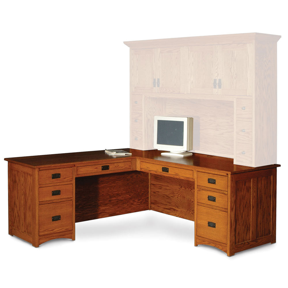 Simply Amish GWPP7578L-L Prairie Mission L-Shape Desk