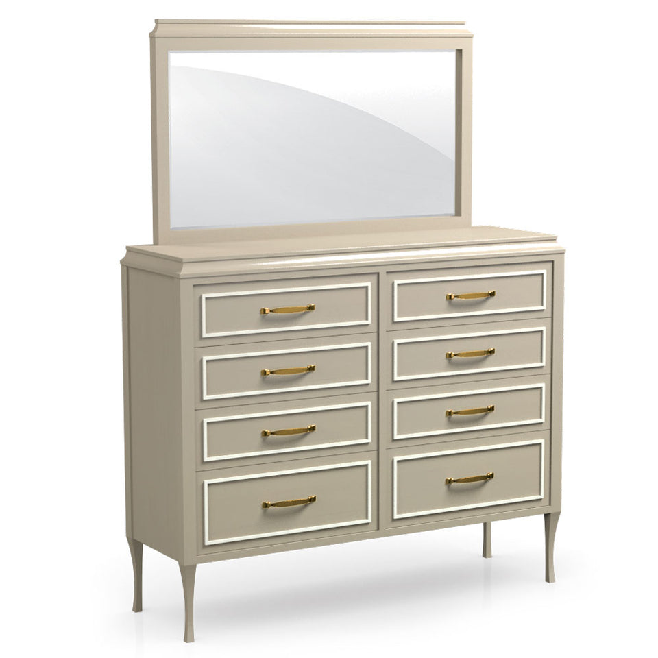 Simply Amish SSHAL-08H0 Haley 8 Drawer Dresser