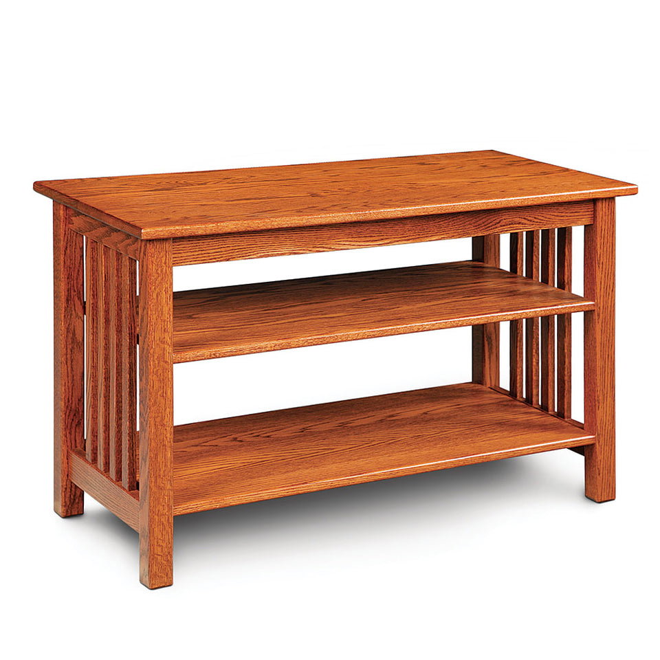 Simply Amish IW1850WTV Mission Widescreen Open TV Stand, 50″