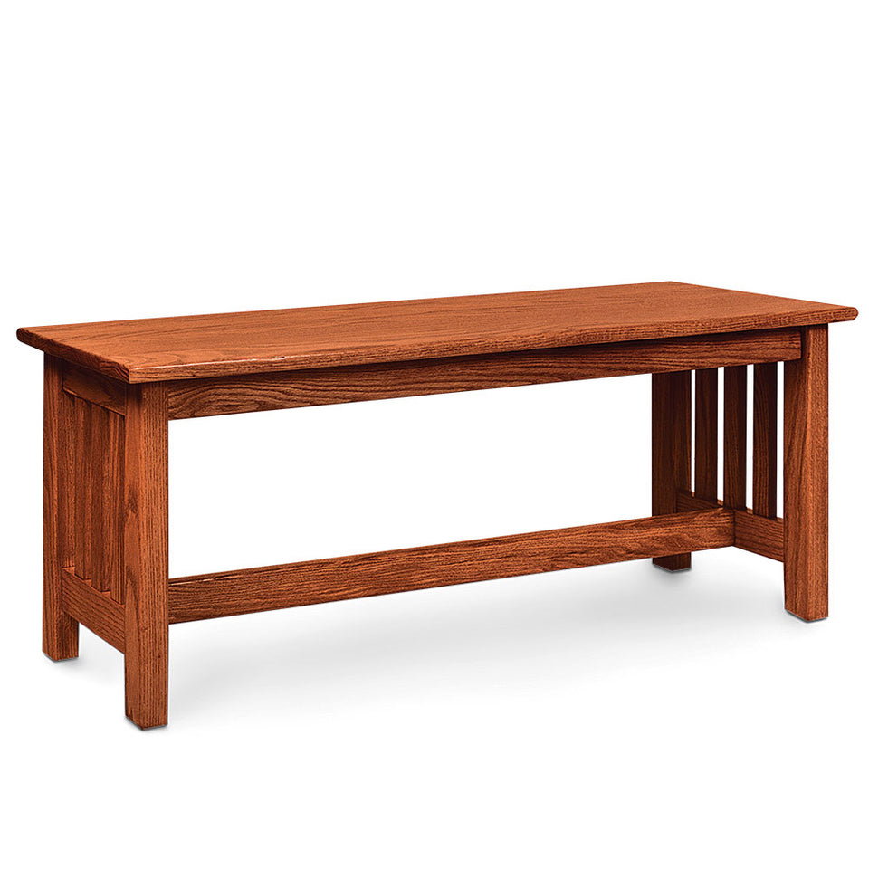 Simply Amish IWMB60-W Mission Bench, 60"