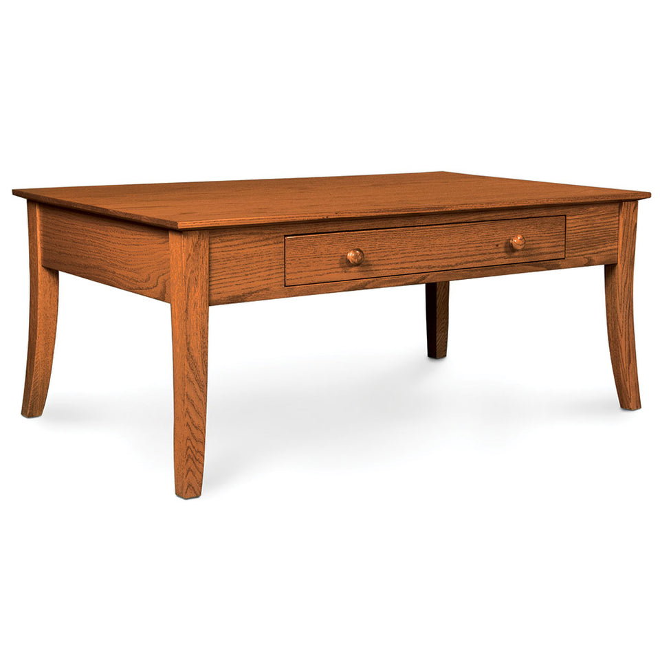 Simply Amish JFCS2242CT Loft Leg 1-Drawer Coffee Table, 42" Simply Amish JFCS2242CT Loft Leg 1-Drawer Coffee Table, 42"