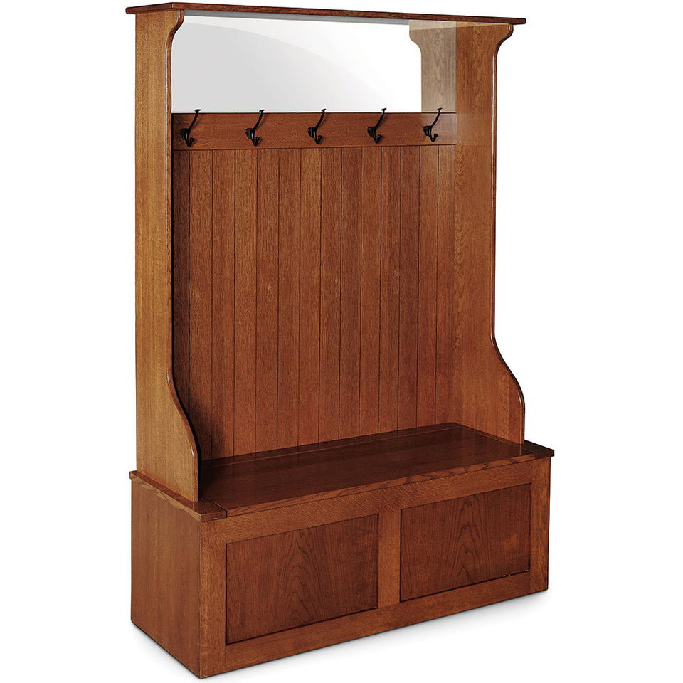 Simply Amish KAHB36F Mission Hall Bench, 36.5"