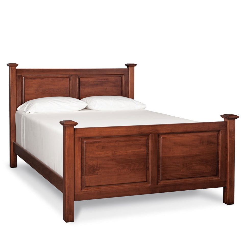 Simply Amish SBHME-05B5 Homestead Raised Panel Twin Bed