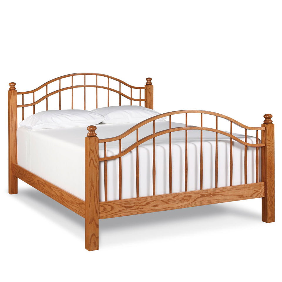 Simply Amish SBDBB-10B1 Classic Double Bow CA King Bed Simply Amish SBDBB-10B1 Classic Double Bow CA King Bed