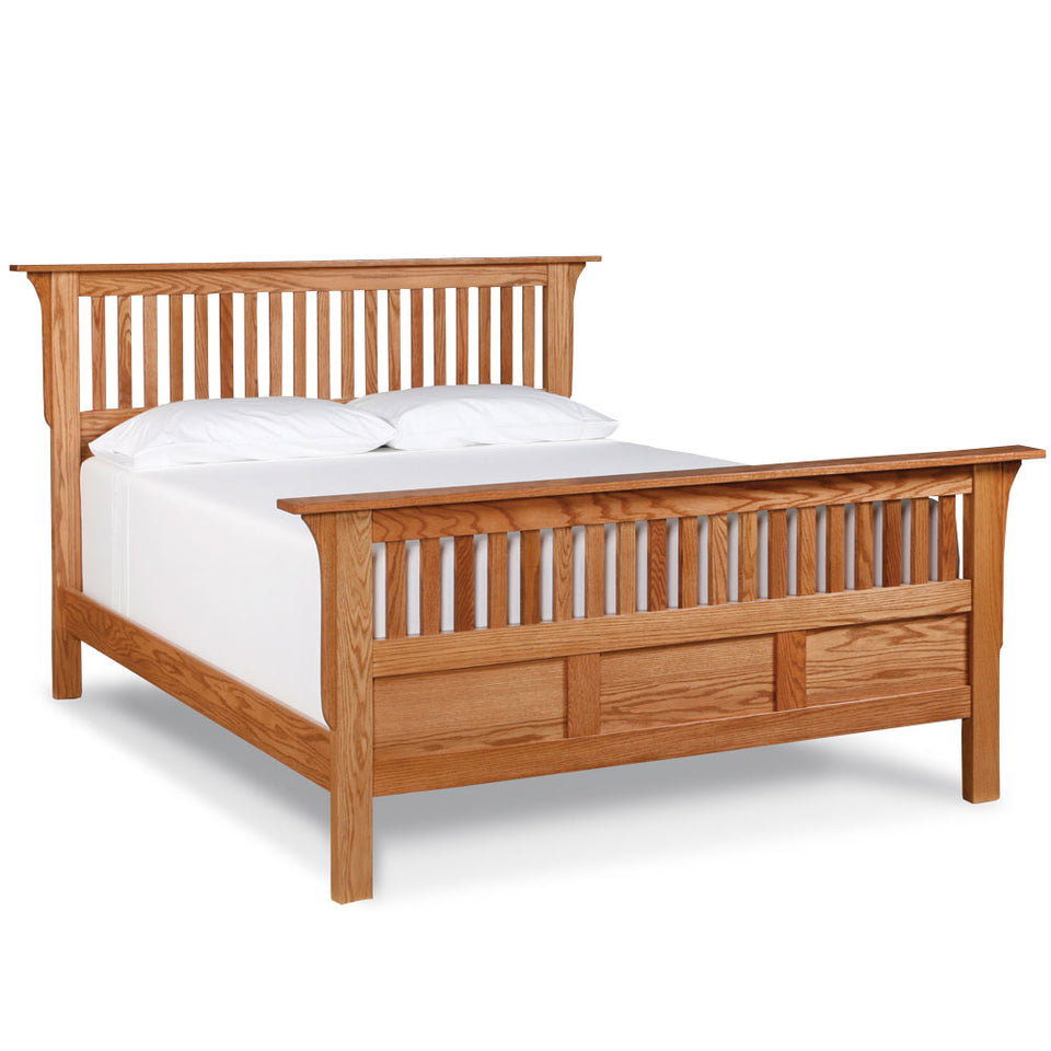 Simply Amish SBMIS-05B4 Mission Full Paneled Slat Bed