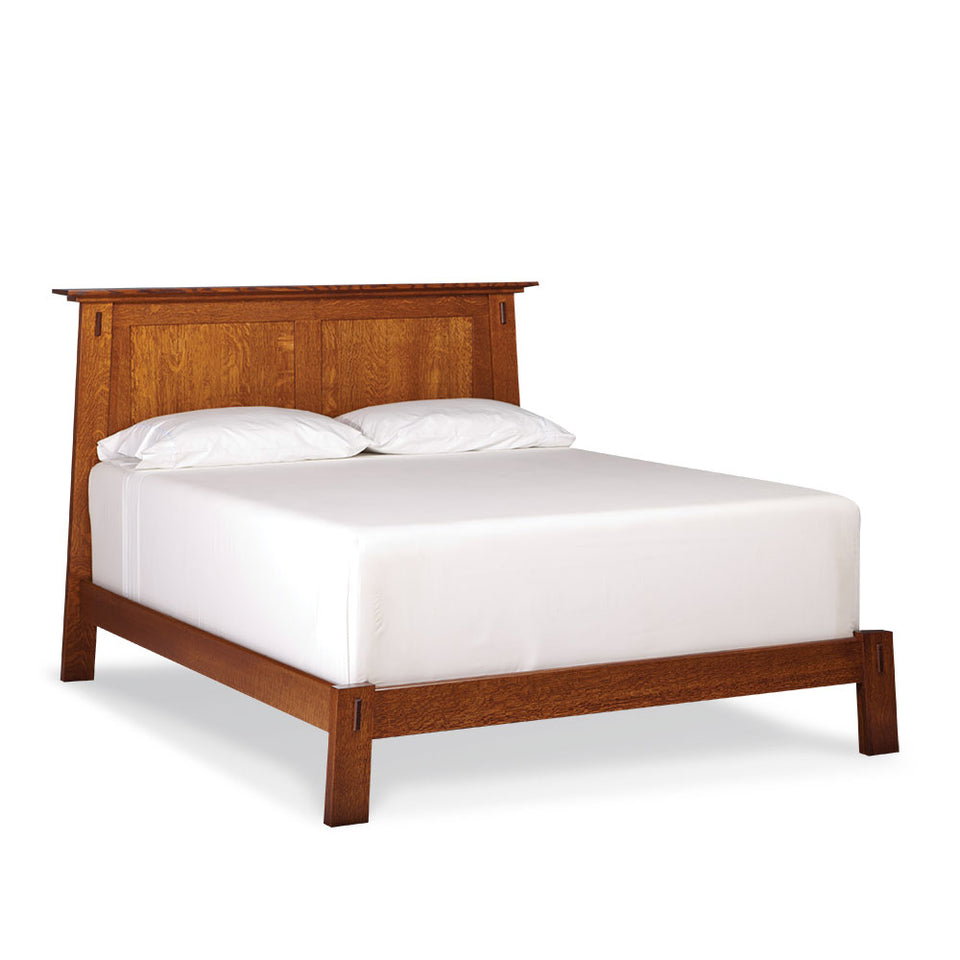 Simply Amish SBMCC-05W2 McCoy Panel King Panel Headboard with Wood Frame