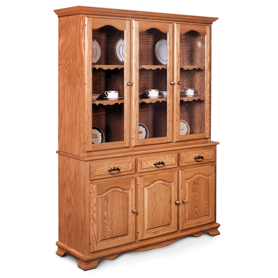 Simply Amish ESCLA-K06/ESCLA-C03B Classic Closed Hutch, 63.5"