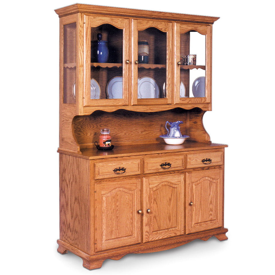 Simply Amish ESCLA-K07/ESCLA-C03B Classic Open Hutch, 63.5"