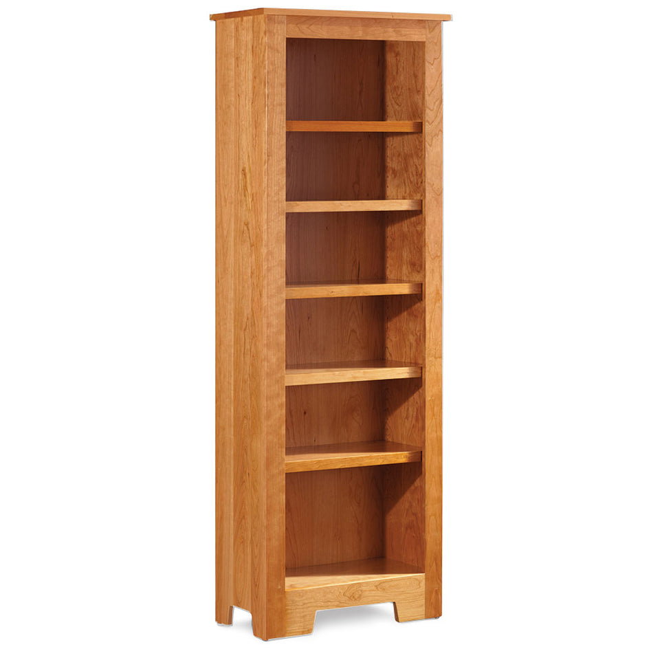Simply Amish KCSBC-NOPN-2465 Shaker Narrow Bookcase w/ 4 Adjustable Shelves