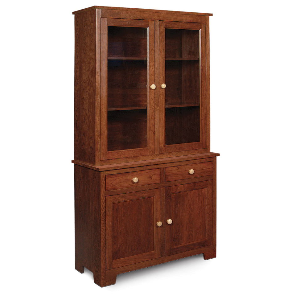 Simply Amish ESSKR-J06/ESSKR-C02B Shaker Closed Hutch, 42"