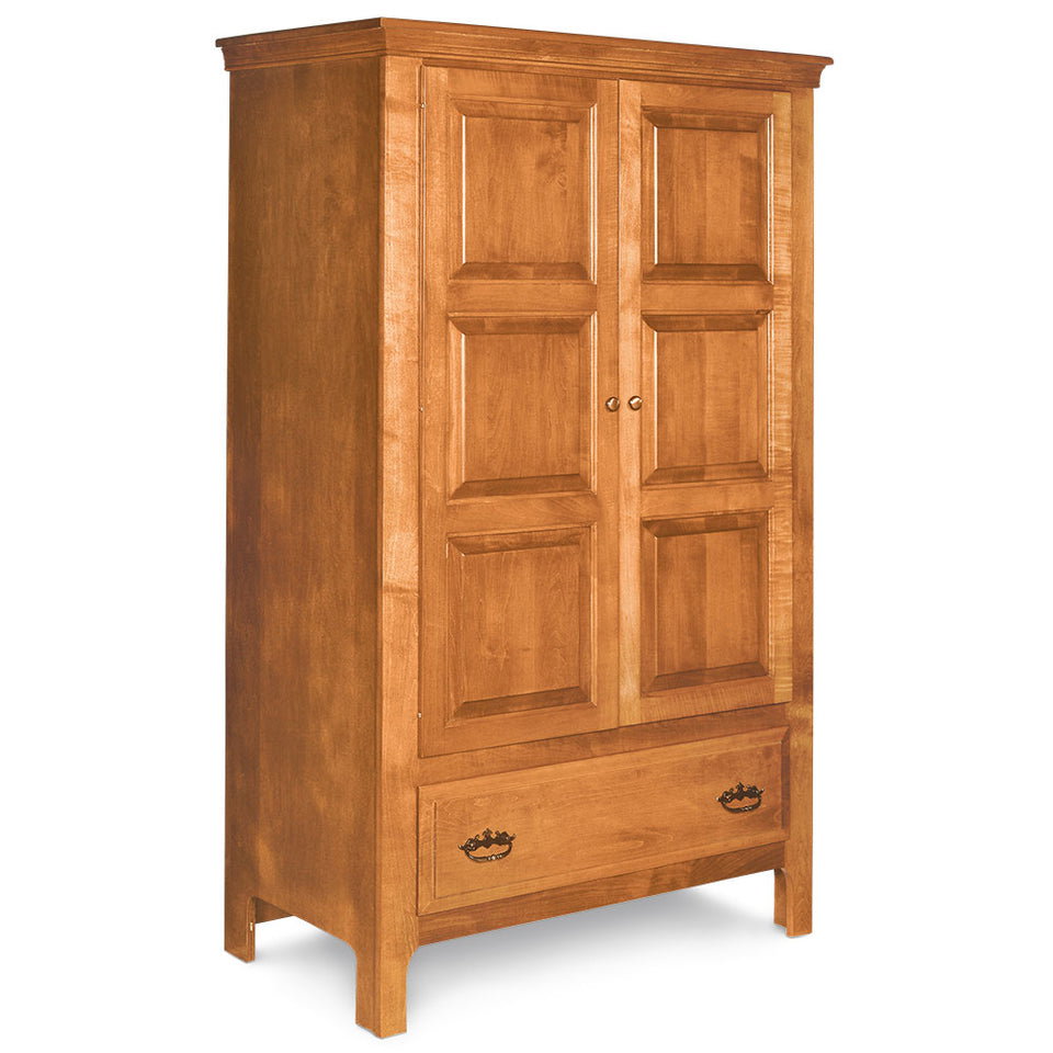 Simply Amish LC510C Pantry Cabinet - Features four adjustable shelves Simply Amish LC510C Pantry Cabinet - Features four adjustable shelves