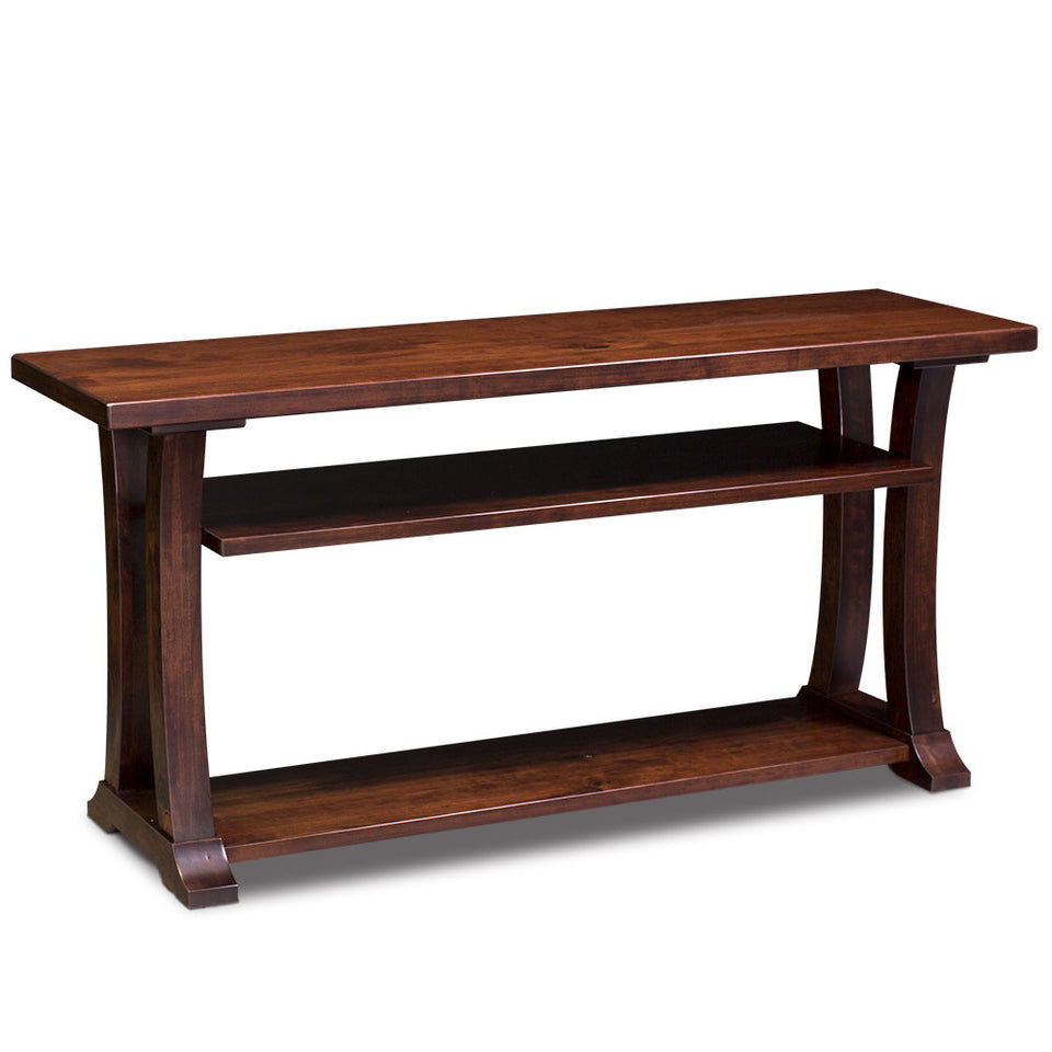 Simply Amish LEALE-B09C Alexandria Open TV Stand, 60" Simply Amish LEALE-B09C Alexandria Open TV Stand, 60"