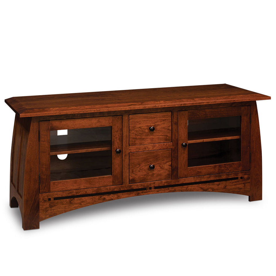 Simply Amish LEASP-A34C Aspen TV Console with Inlay