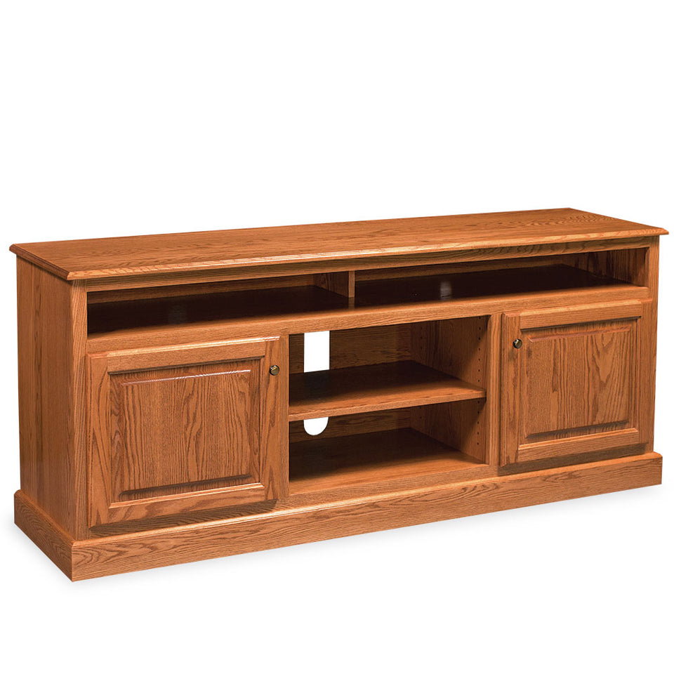 Simply Amish LECLA-L40C Classic TV Stand with Soundbar Shelf - 61.5"w