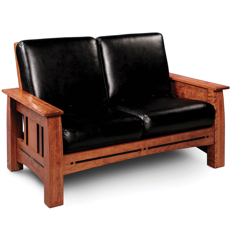 Simply Amish LFAL101-F Aspen Loveseat with Inlay