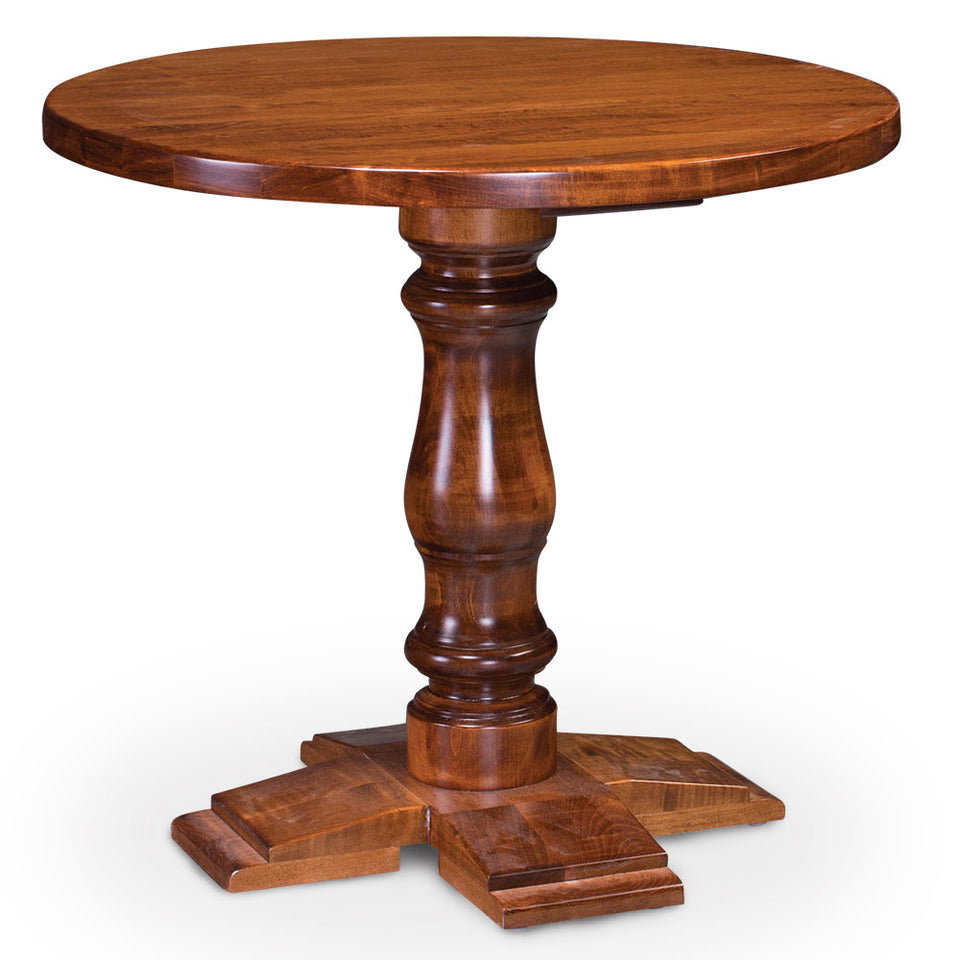 Simply Amish LOCHS-06M0 Charleston End Table, 30" Dia