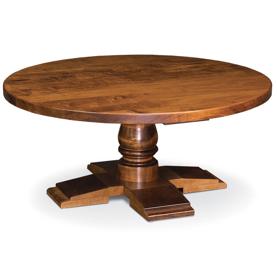 Simply Amish LOCHS-02I06 Charleston Round Coffee Table, 48" Simply Amish LOCHS-02I06 Charleston Round Coffee Table, 48"