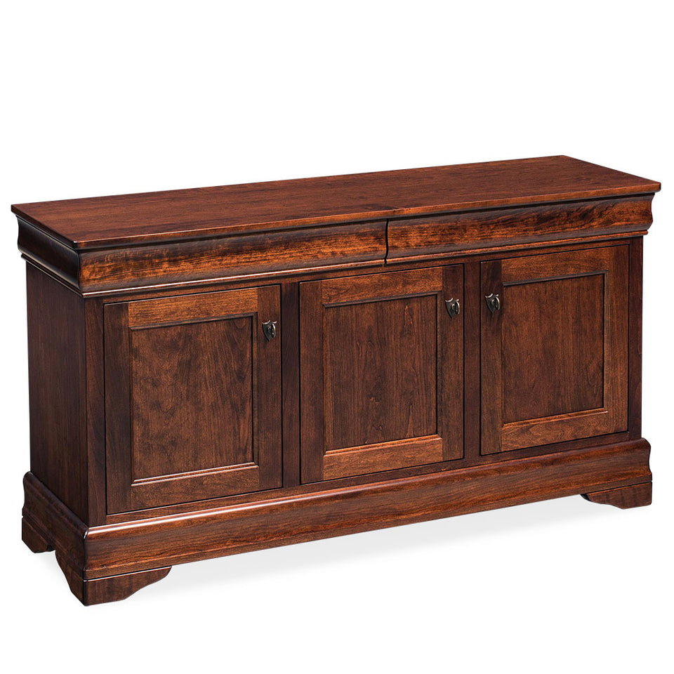 Simply Amish LOLPP-40A-1A Louis Philippe Console Cabinet, 54″