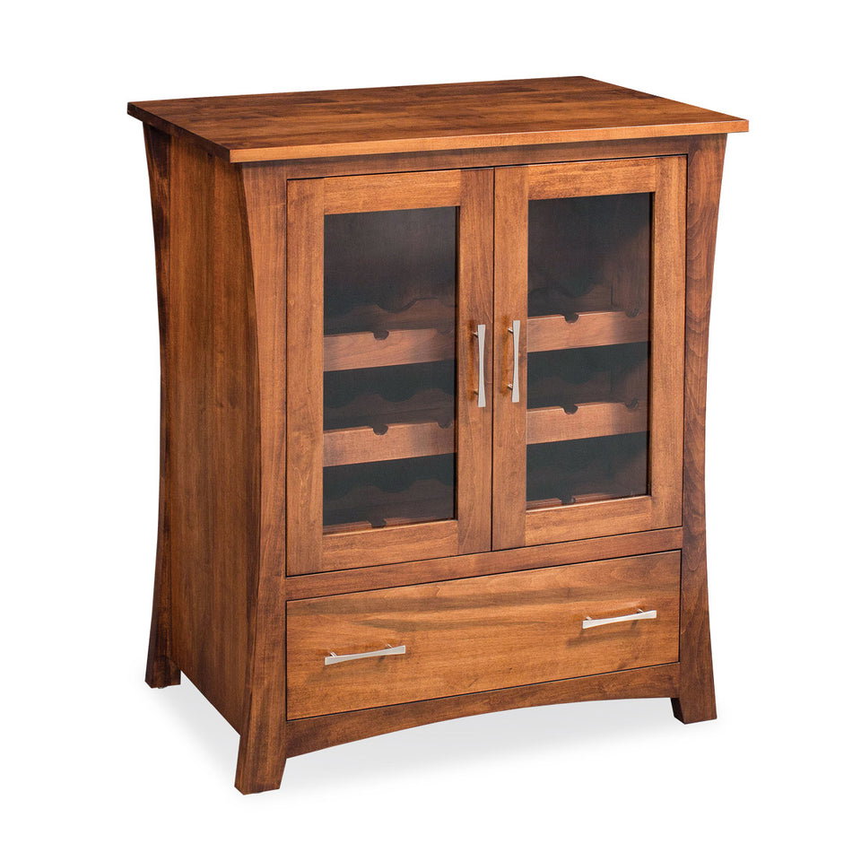 Simply Amish LSLFT-D02D Loft Bar Cabinet