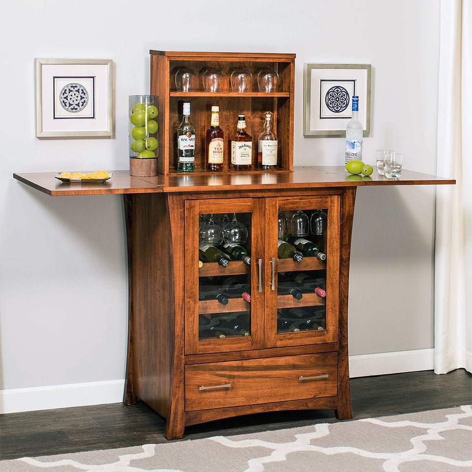 Simply Amish LSLFT-C02C Loft Minibar