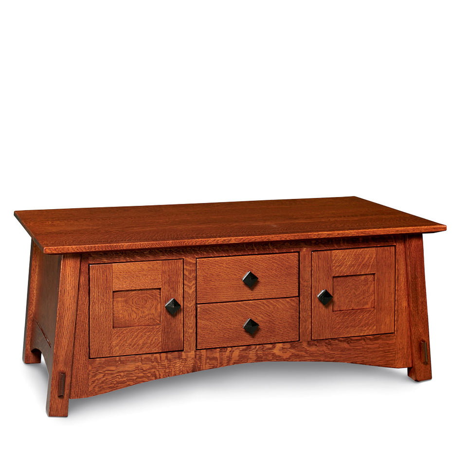 Simply Amish MAMC2242LT McCoy Cabinet Coffee Table, Lifttop