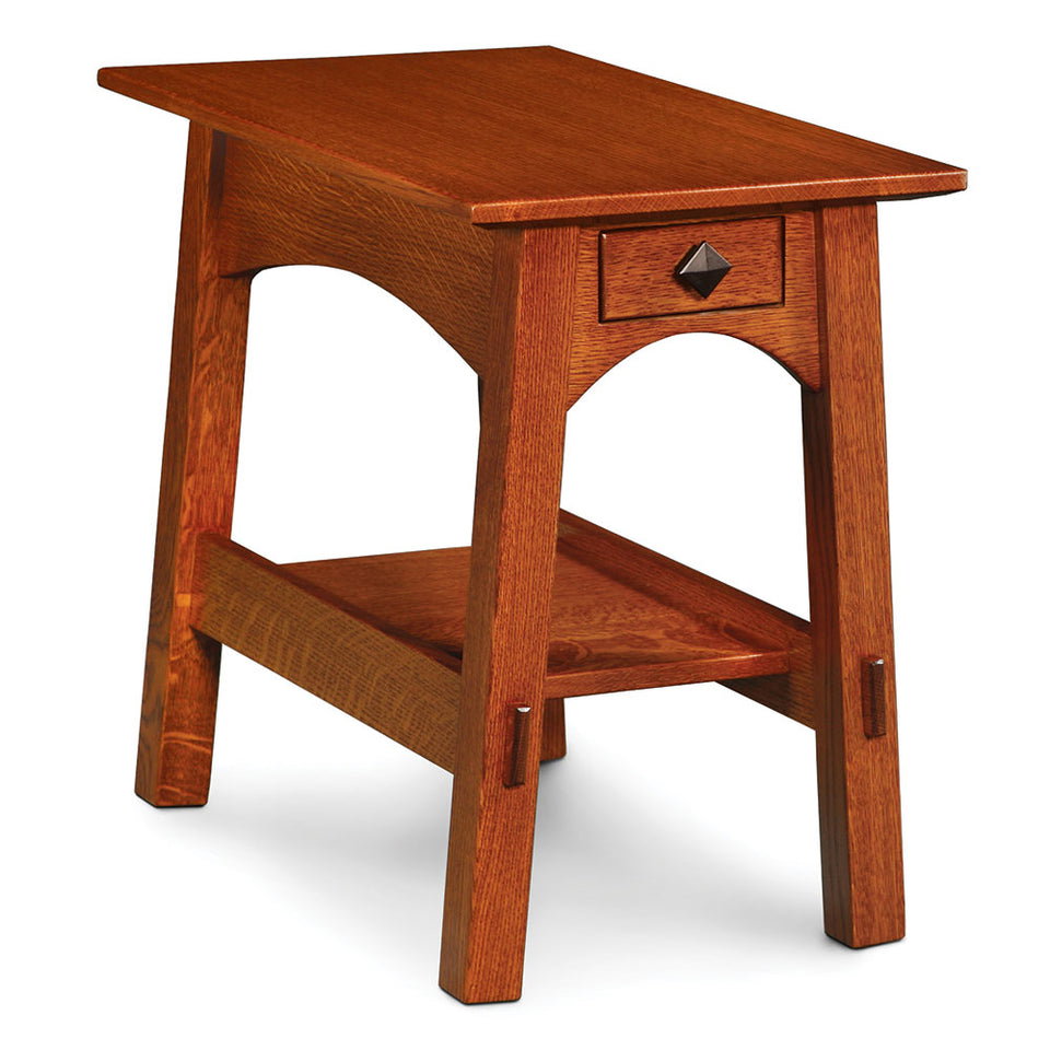 Simply Amish MAMCO1626E McCoy 1-Drawer Chair Side Table