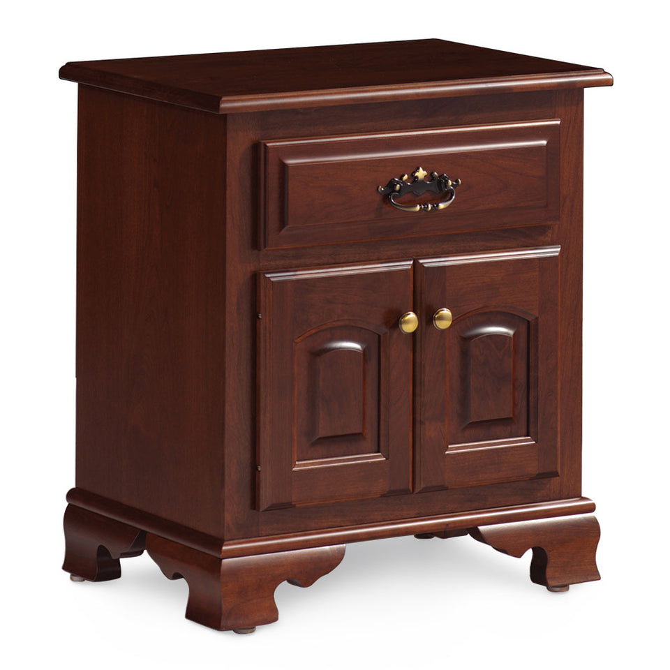 Simply Amish ME318NS Classic Nightstand with Doors Simply Amish ME318NS Classic Nightstand with Doors
