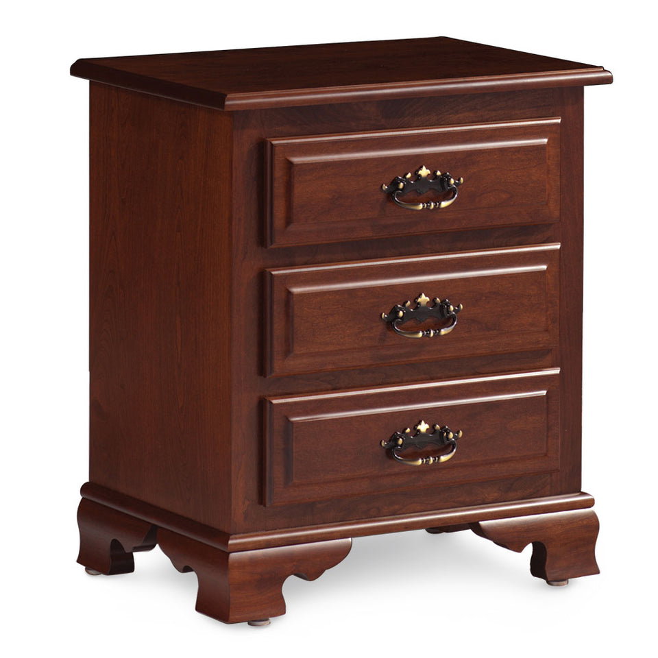 Simply Amish ME319BC Classic Nightstand with Drawers