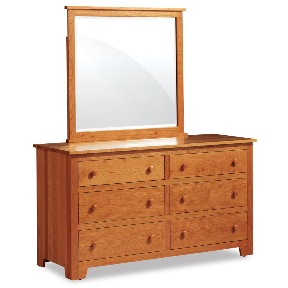 Simply Amish ME816-68D Shaker 6-Drawer Dresser
