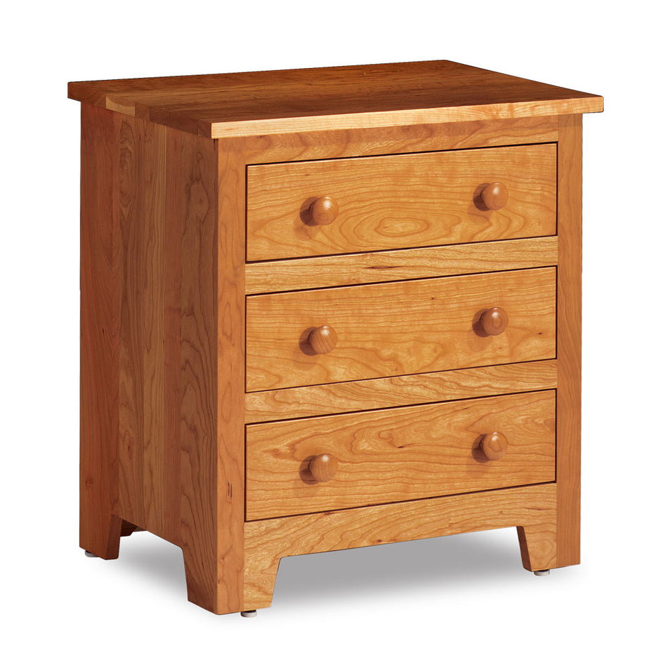 Simply Amish ME819BC Shaker Nightstand with Drawers
