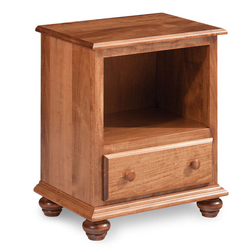 Simply Amish MEGA05NS Georgia Nightstand with Opening