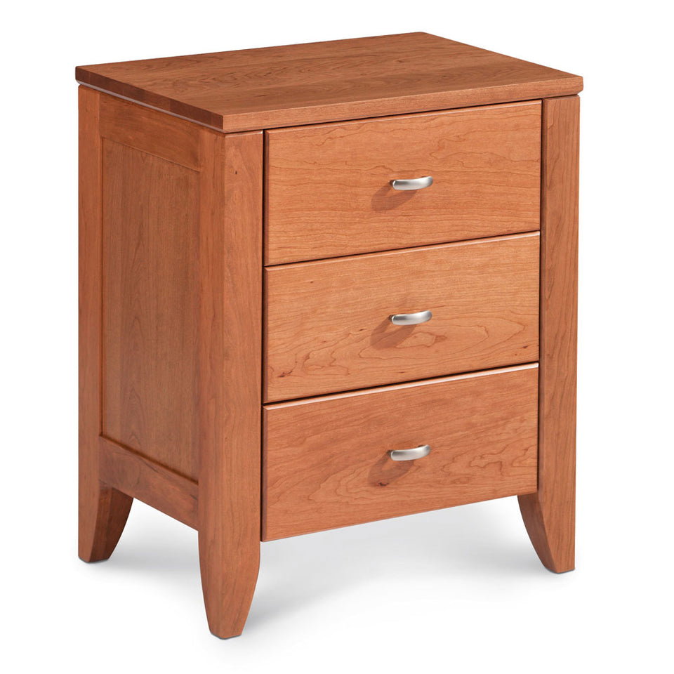 Simply Amish MEJ19BC Justine Nightstand with Drawers