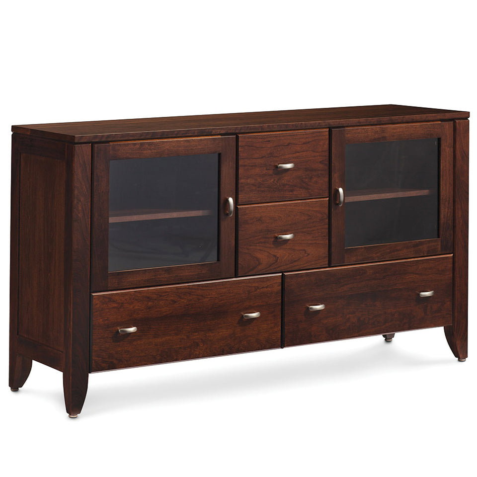 Simply Amish LEJUS-A03E Justine TV Stand, 72"