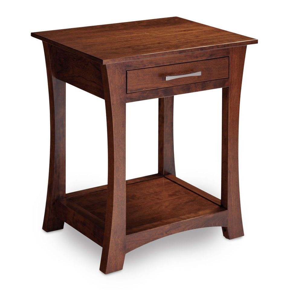 Simply Amish MEL20BT Loft Nightstand Table