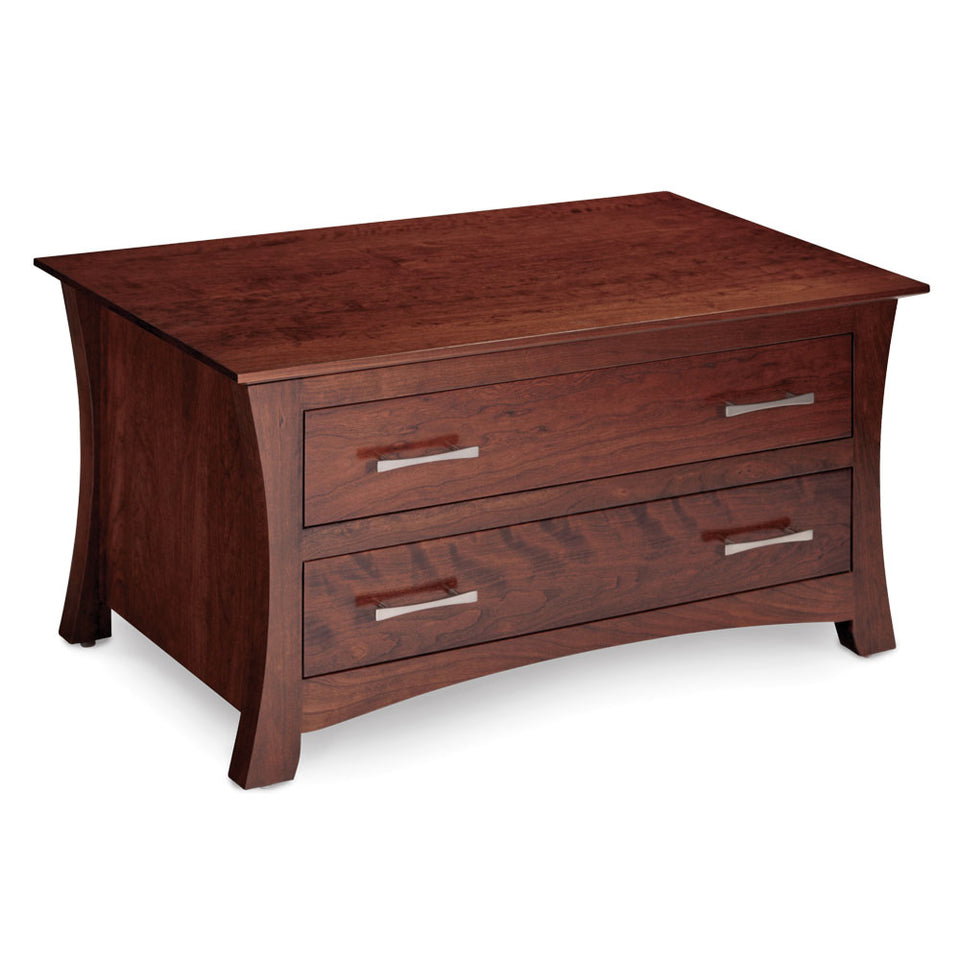 Simply Amish MEL37BC-L Loft Blanket Chest with False Fronts