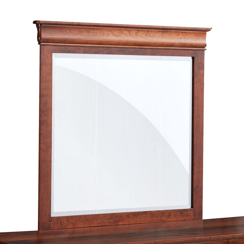 Simply Amish MELP30-L Louis Philippe Dresser Mirror, 50" Simply Amish MELP30-L Louis Philippe Dresser Mirror, 50"
