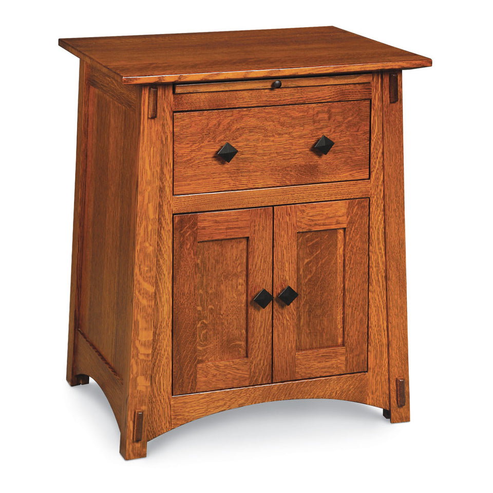 Simply Amish MEM18DNS McCoy Deluxe Nightstand with Doors Simply Amish MEM18DNS McCoy Deluxe Nightstand with Doors
